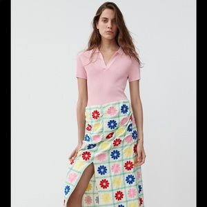 Zara Pink Polo